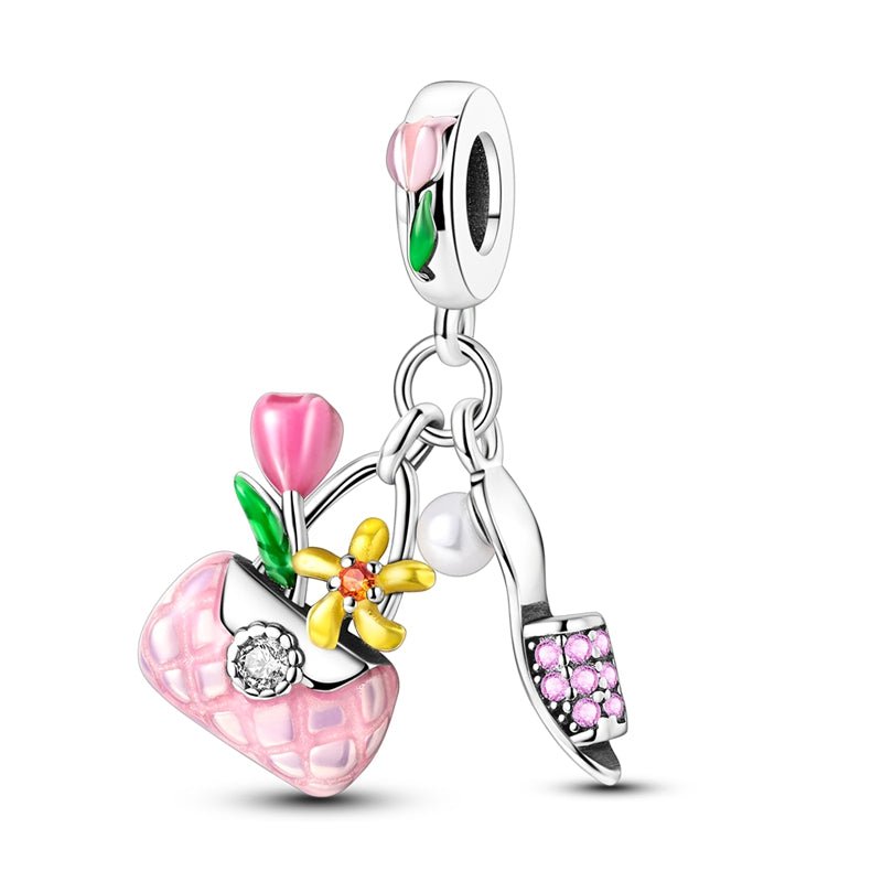 Amarante Jewelry Chic Handbag & High Heel Dangle Charm