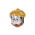Amarante Jewelry Chipmunk Hiding in Acorn Charm