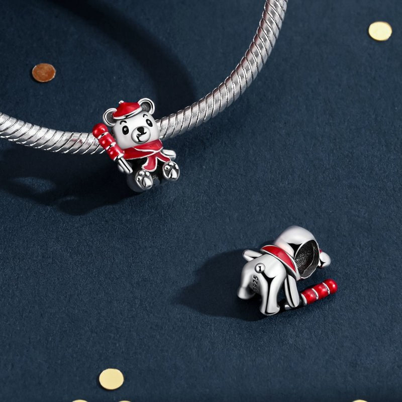 Amarante Jewelry Christmas Teddy Bear Charm