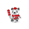 Amarante Jewelry Christmas Teddy Bear Charm