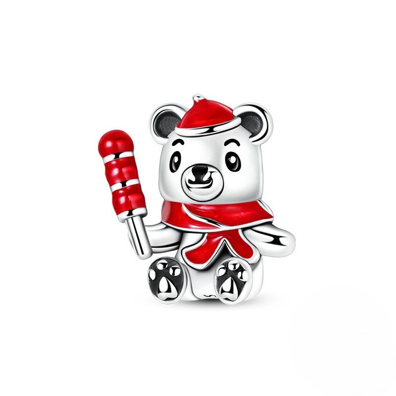 Amarante Jewelry Christmas Teddy Bear Charm