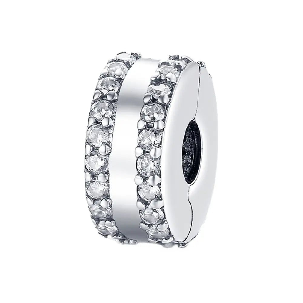 Amarante Jewelry Clear Pavé Clip Charm