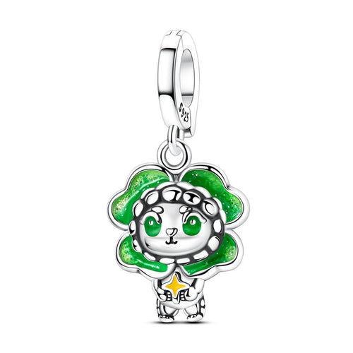 Amarante Jewelry Clover Costume Girl Dangle Charm