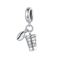 Amarante Jewelry Coffee Cup & Bean Dangle Charm