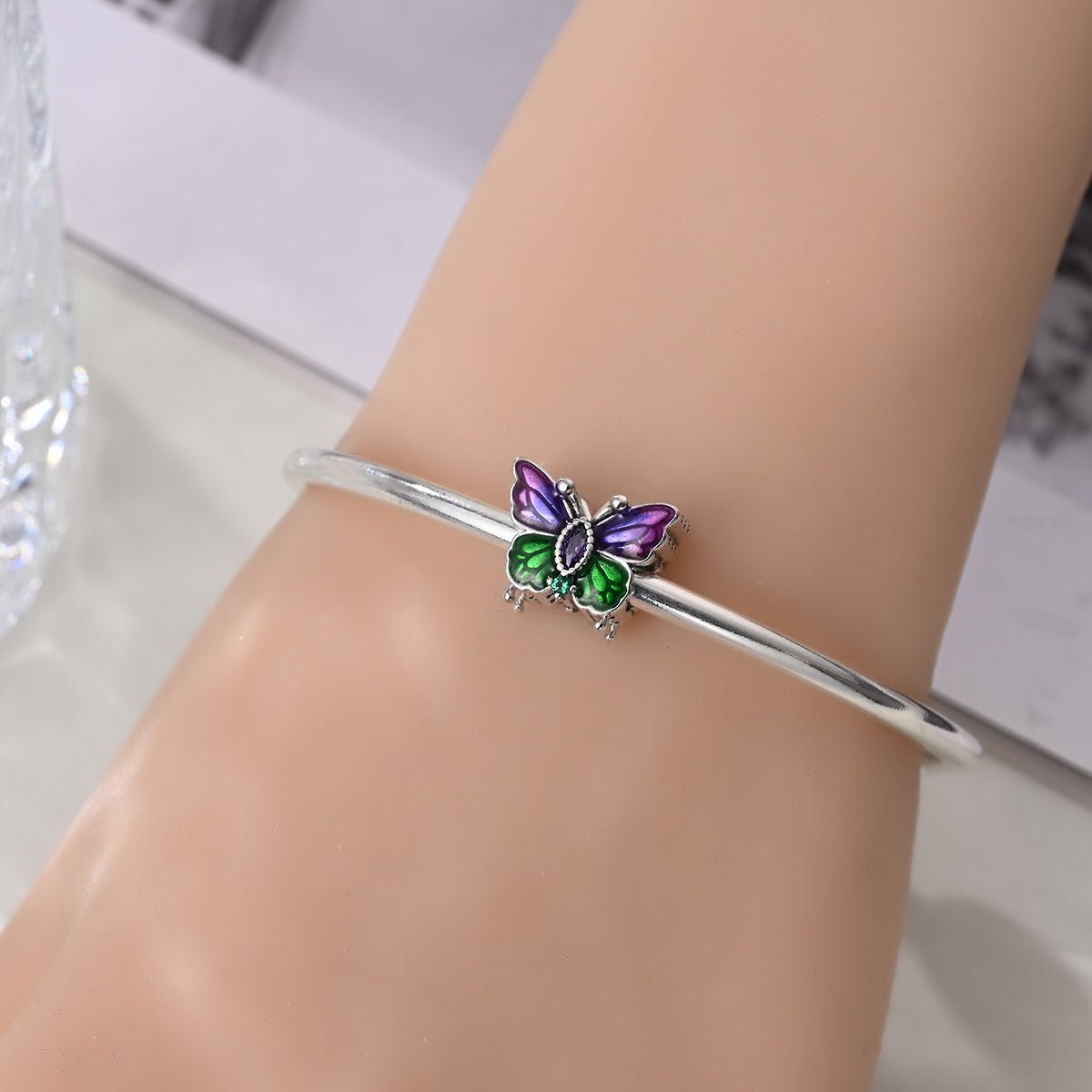 Amarante Jewelry Colorful Butterfly Charm