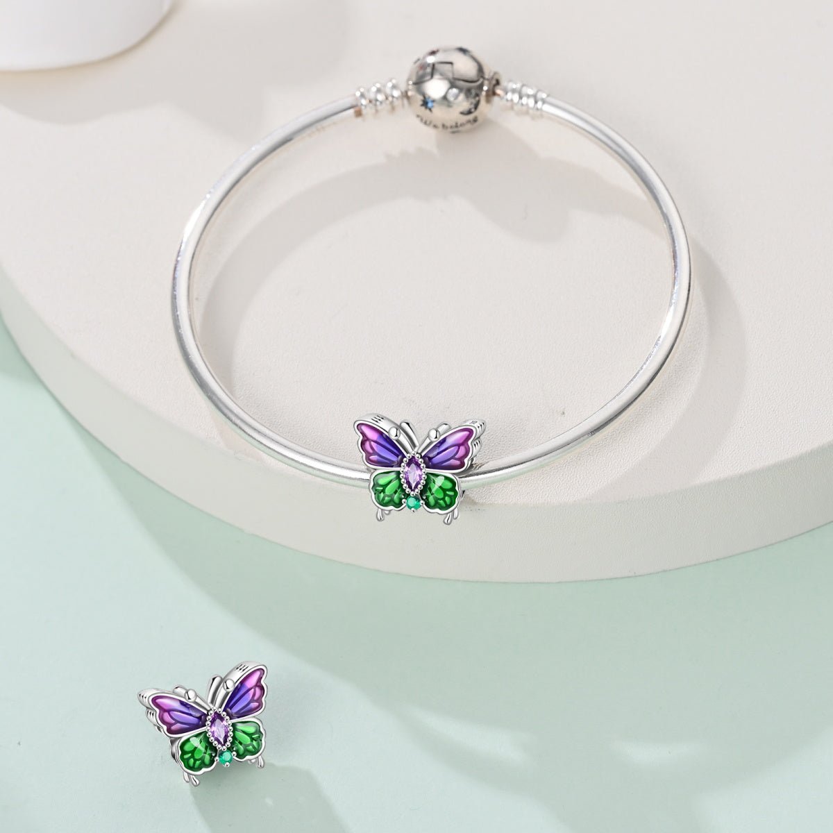 Amarante Jewelry Colorful Butterfly Charm