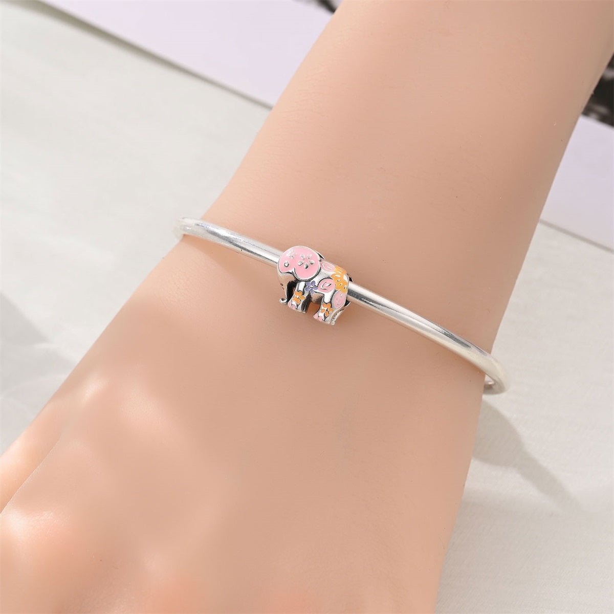 Amarante Jewelry Colorful Festival Elephant Charm