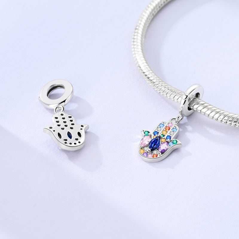 Amarante Jewelry Protective Hamsa Hand Dangle Charm