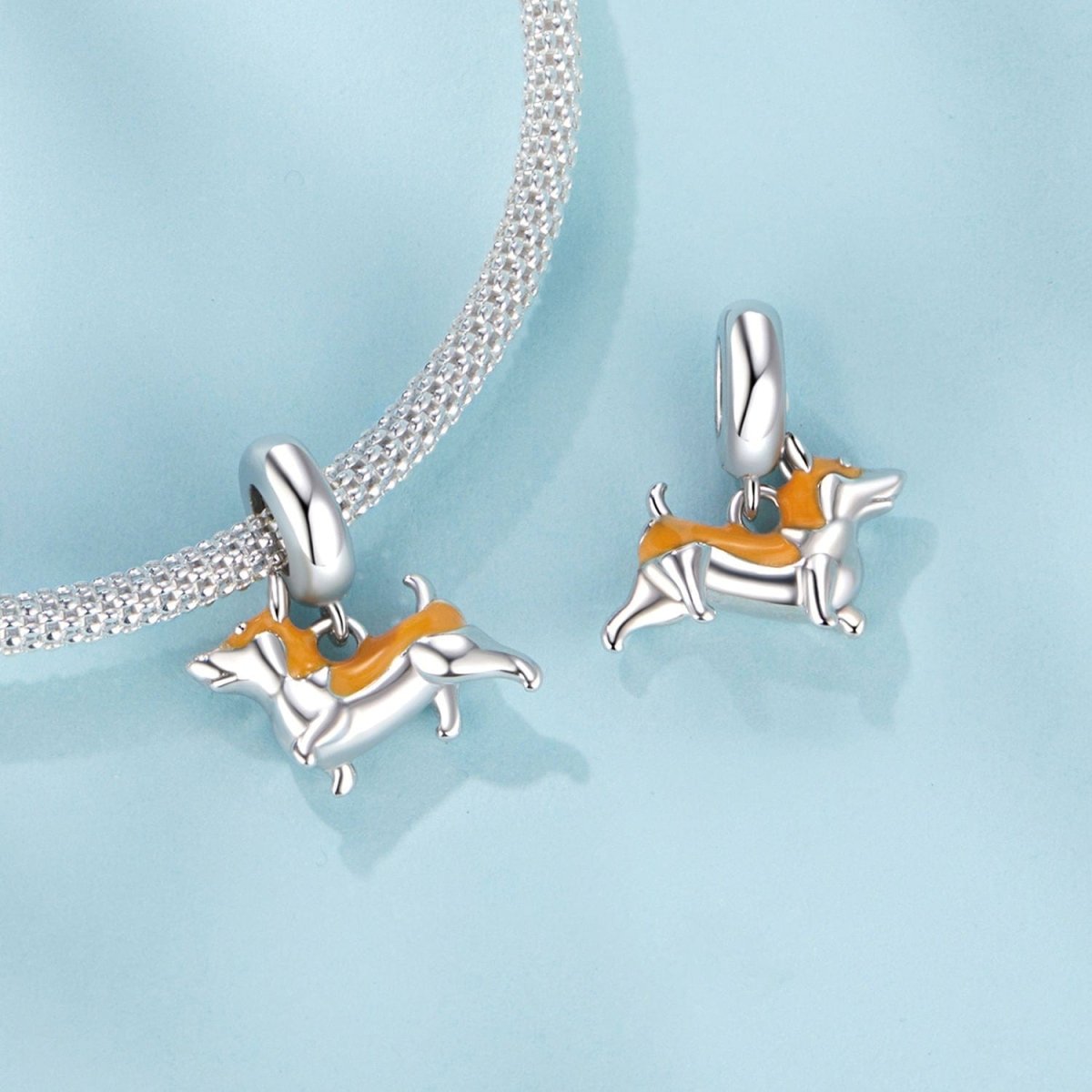Amarante Jewelry Corgi Dangle Charm