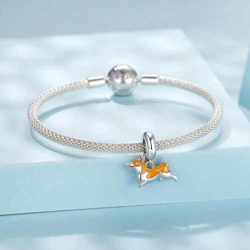 Amarante Jewelry Corgi Dangle Charm