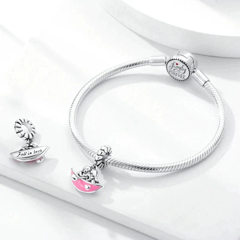 Amarante Jewelry Couple Falling in Love Charm