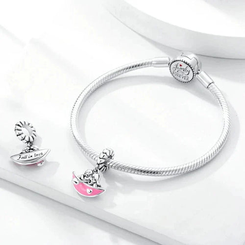 Amarante Jewelry Couple Falling in Love Charm