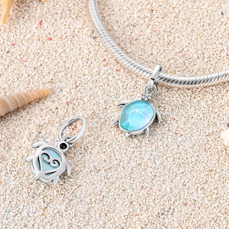 Amarante Jewelry Crystal Sea Turtle Charm