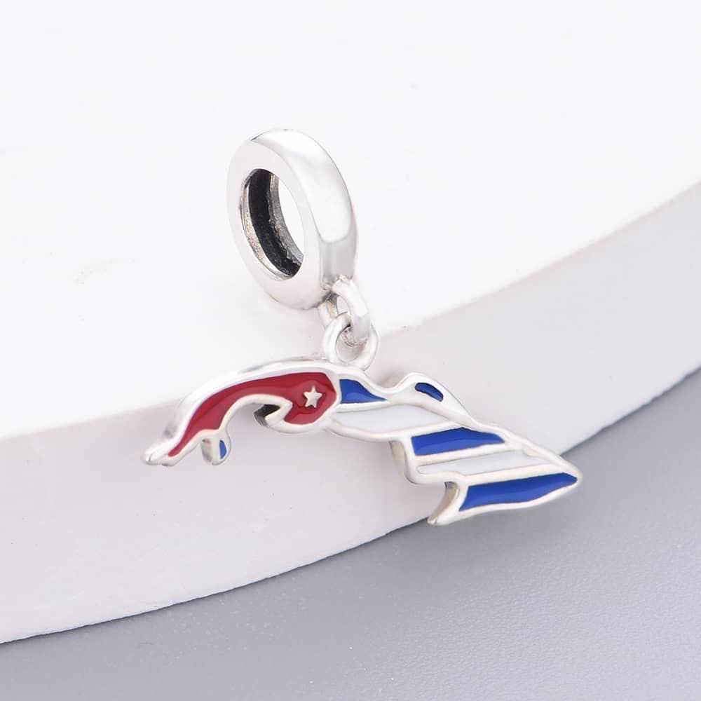 Amarante Jewelry Cuba Map Dangle Charm