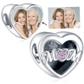 Amarante Jewelry Custom Photo Heart "Mom" Charm
