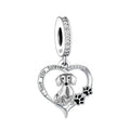 Amarante Jewelry Dachshund Love Forever Charm