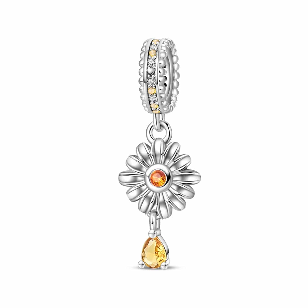 Amarante Jewelry Daisy Bloom Dangle Charm