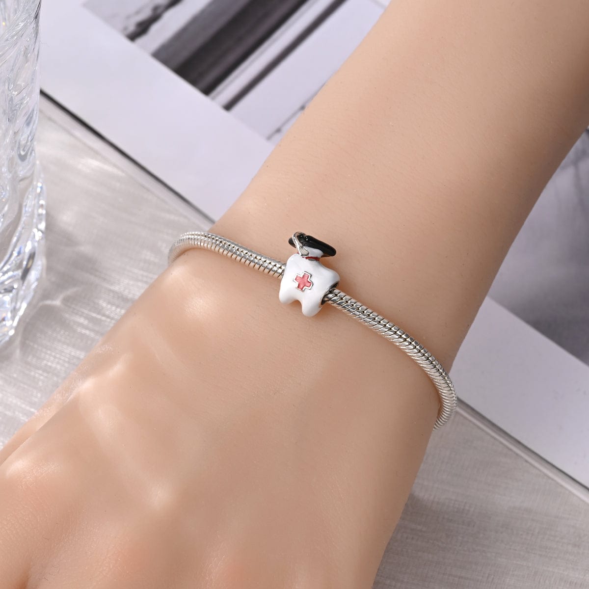 Amarante Jewelry Dentist Graduation Tooth Charm