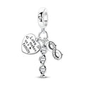 Amarante Jewelry DNA Infinity Family Love Dangle Charm