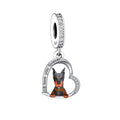 Amarante Jewelry Dobermann Dog Charm