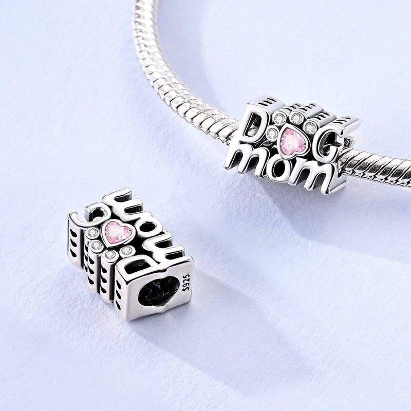 Amarante Jewelry Dog Mom Paw Print Charm