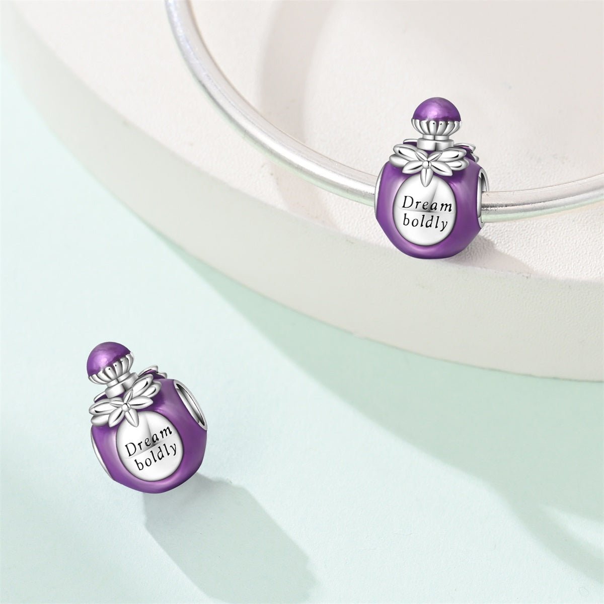 Amarante Jewelry Dream Boldly Perfume Bottle Charm