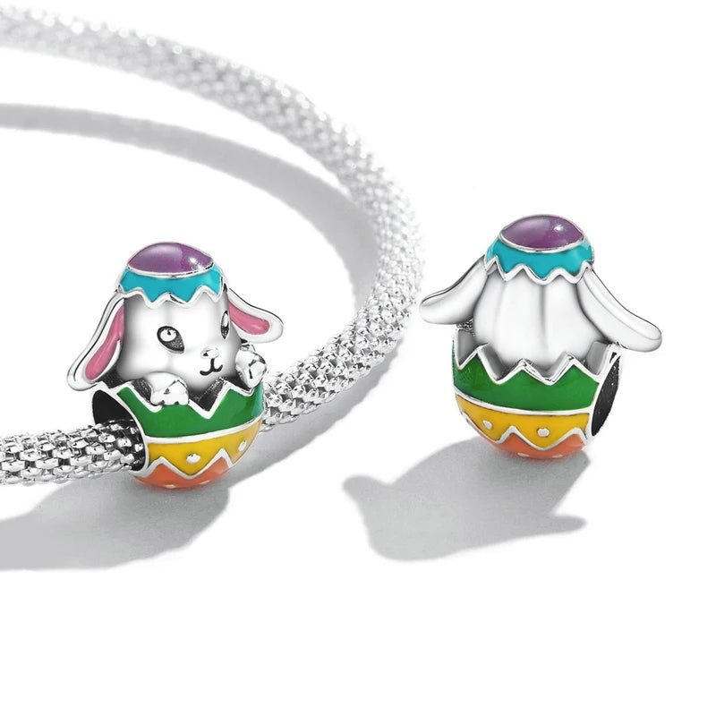 Amarante Jewelry Easter Bunny in Egg Charm