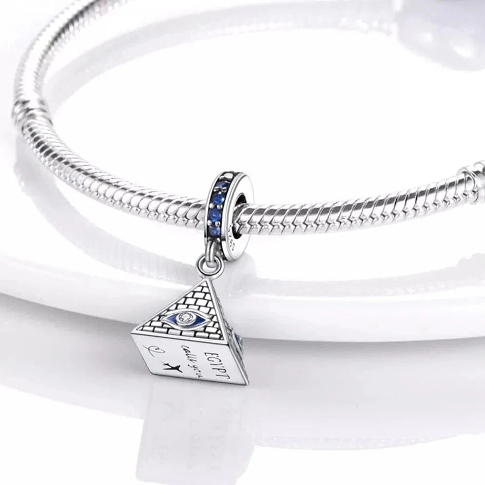 Amarante Jewelry Egypt Pyramid Charm