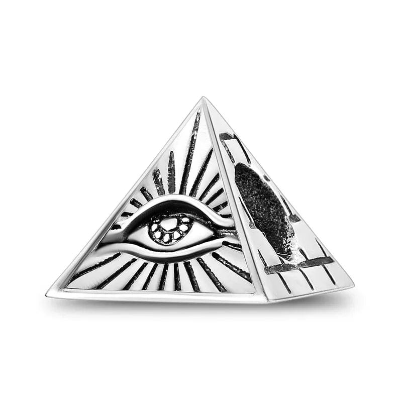 Amarante Jewelry Egypt Pyramid Evil Eye Charm