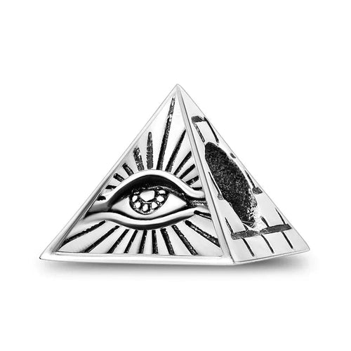 Amarante Jewelry Egypt Pyramid Evil Eye Charm