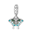 Amarante Jewelry Elegant Butterfly Dangle Charm