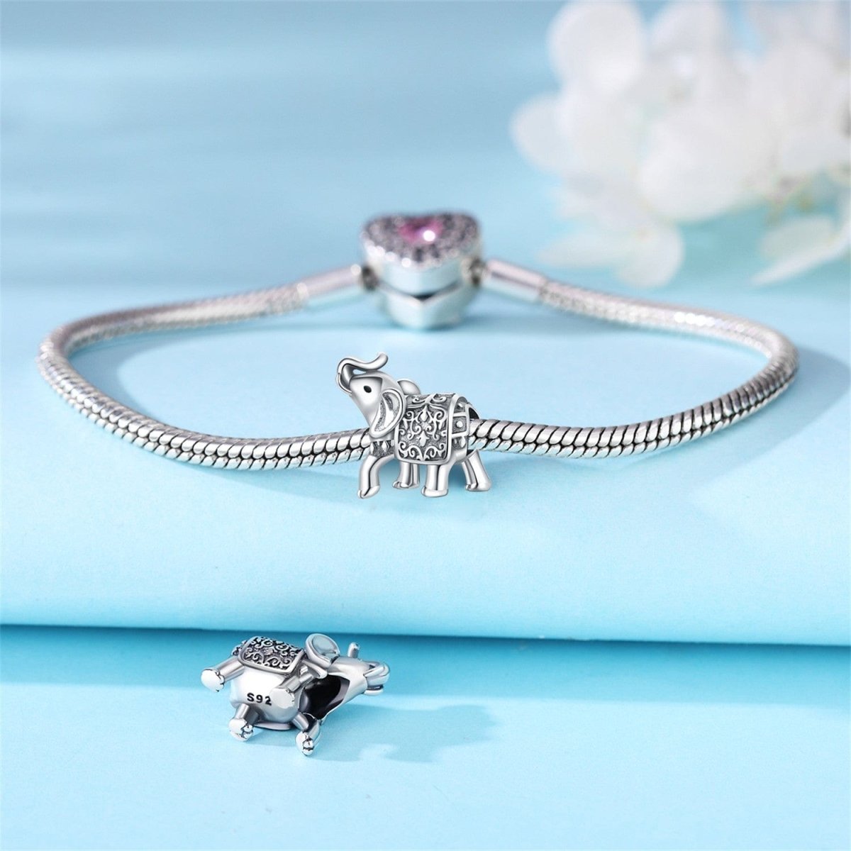 Amarante Jewelry Elegant Elephant Charm