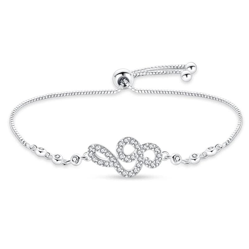 Amarante Jewelry Elegant Infinity Crystal Bracelet