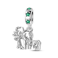 Amarante Jewelry Elephant Family Dangle Charm