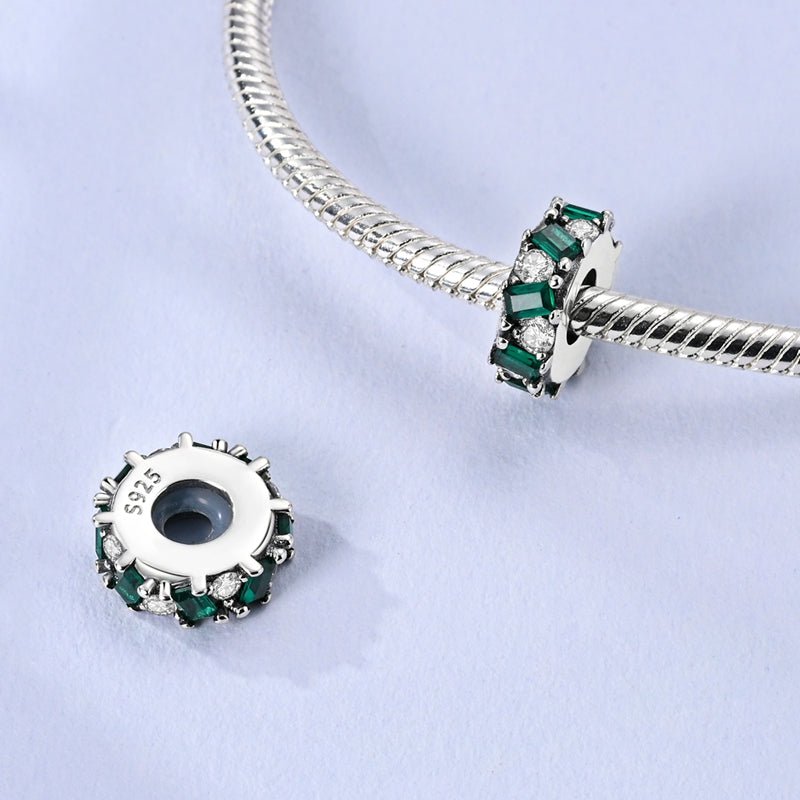 Amarante Jewelry Emerald & Diamond Elegance Charm