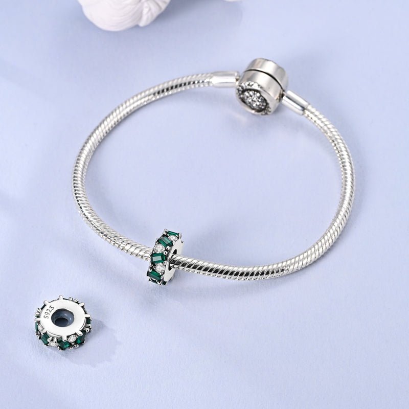 Amarante Jewelry Emerald & Diamond Elegance Charm