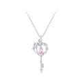 Amarante Jewelry Enchanted Garden Key Pendant Necklace