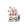Amarante Jewelry Enchanting Candy House Charm with Colorful Accents