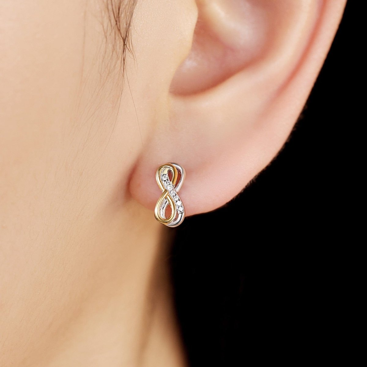 Amarante Jewelry Eternal Elegance Infinity Studs