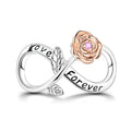 Amarante Jewelry Eternal Love Infinity Rose Charm