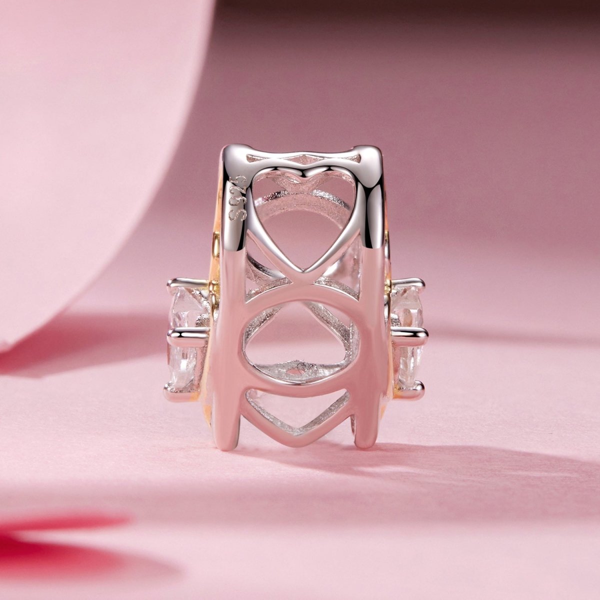 Amarante Jewelry Eternal Soulmates Silhouette Heart Charm