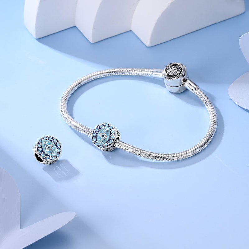 Amarante Jewelry Evil Eye Round Charm