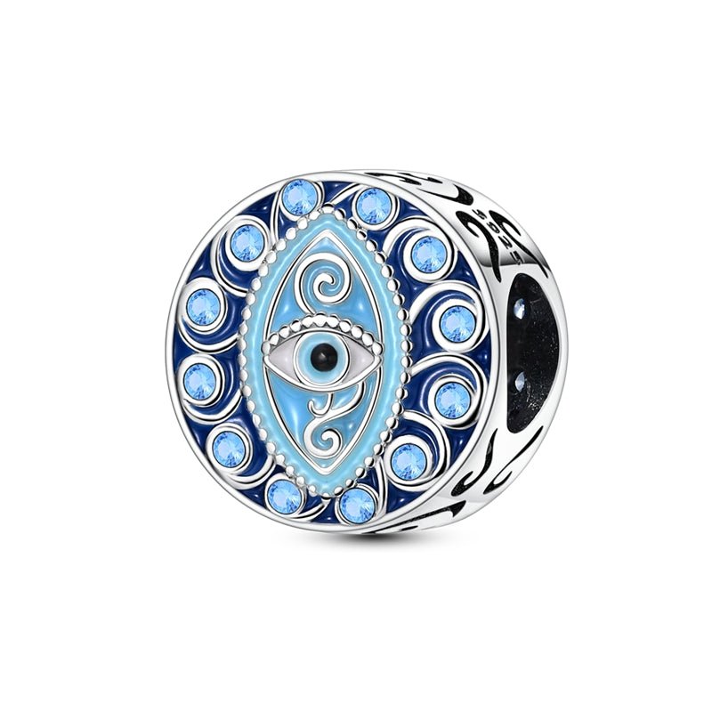 Amarante Jewelry Evil Eye Round Charm