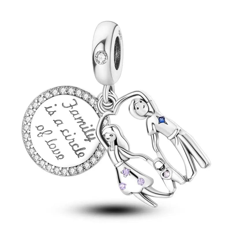 Amarante Jewelry Family is a Circle of Love Charm