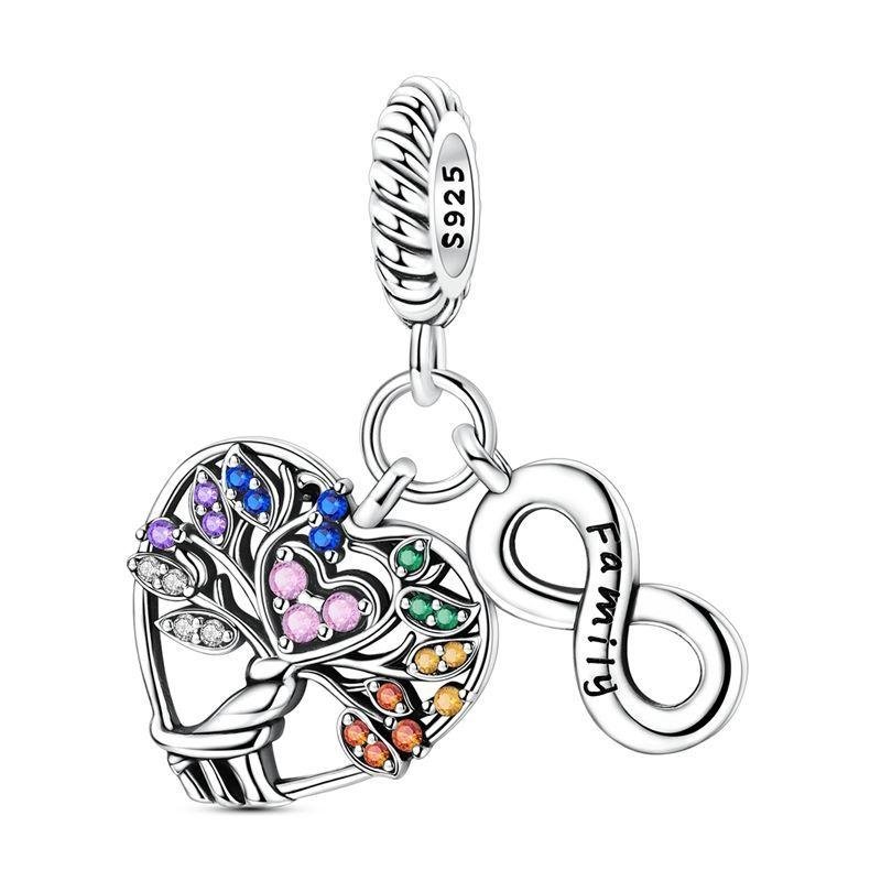 Amarante Jewelry Family Tree Infinity Dangle Charm