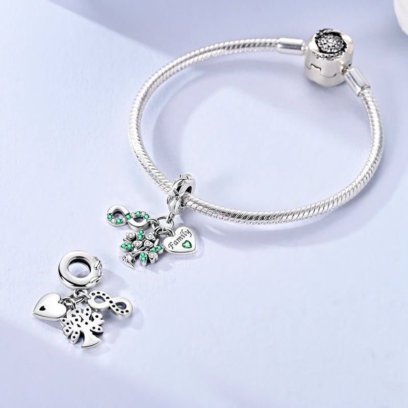 Amarante Jewelry Family Tree & Infinity Dangle Charm