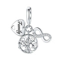 Amarante Jewelry Family Tree of Life Infinite Triple Dangle Charm
