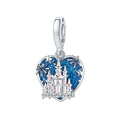 Amarante Jewelry Fantasy Castle Heart Charm