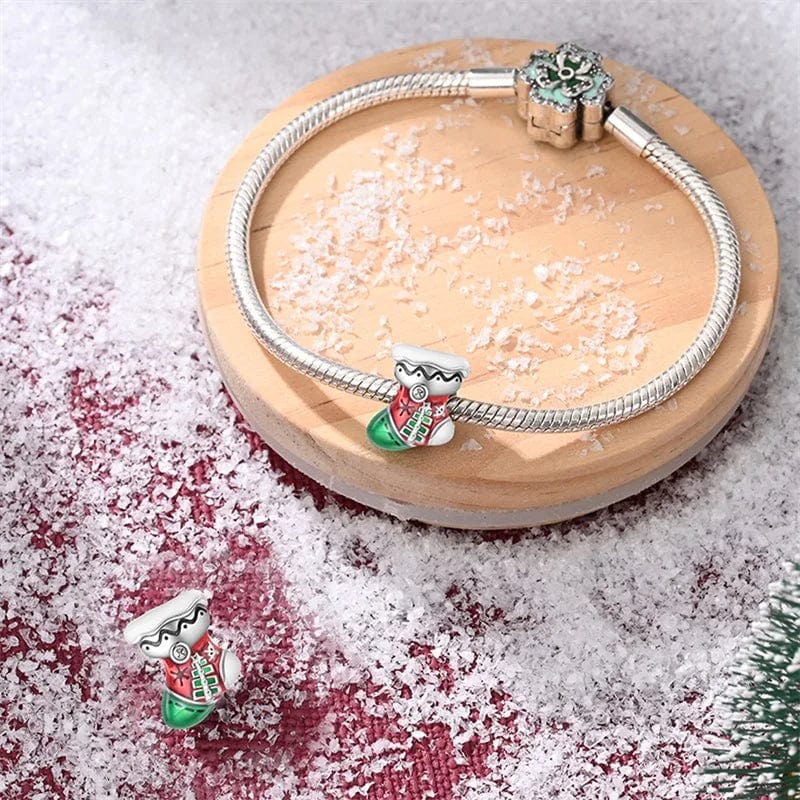 Amarante Jewelry Festive Christmas Stocking Charm