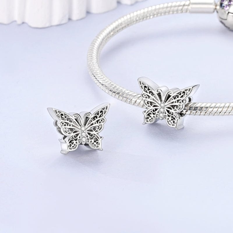 Amarante Jewelry Filigree Butterfly Elegance Charm